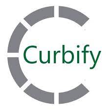 A logo of curbify